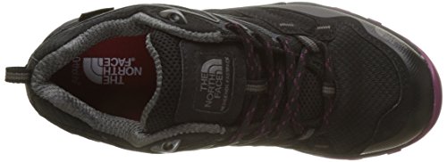The North Face W Hedgehg Fp GTX, Zapatillas de Senderismo Mujer, Negro (TNF Black/Amaranth Purple Zfx), 36 EU