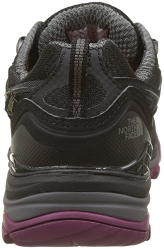 The North Face W Hedgehg Fp GTX, Zapatillas de Senderismo Mujer, Negro (TNF Black/Amaranth Purple Zfx), 36 EU