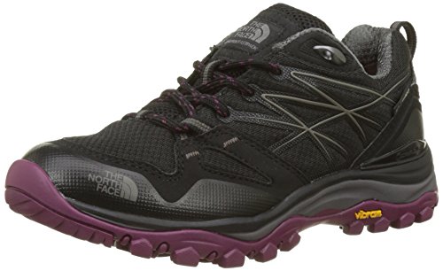 The North Face W Hedgehg Fp GTX, Zapatillas de Senderismo Mujer, Negro (TNF Black/Amaranth Purple Zfx), 36 EU