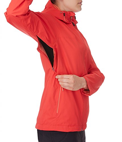 The North Face W Sequence - Chubasquero para Mujer, Color Rojo, Talla M