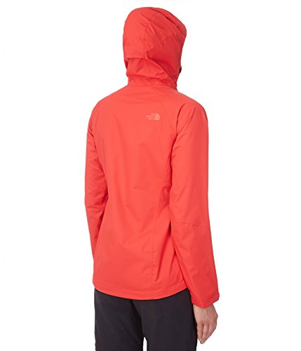 The North Face W Sequence - Chubasquero para Mujer, Color Rojo, Talla M