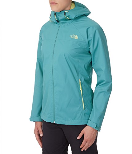 The North Face W Sequence - Chubasquero para Mujer, Color Verde, Talla M