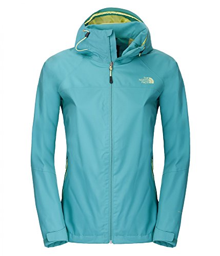The North Face W Sequence - Chubasquero para Mujer, Color Verde, Talla M
