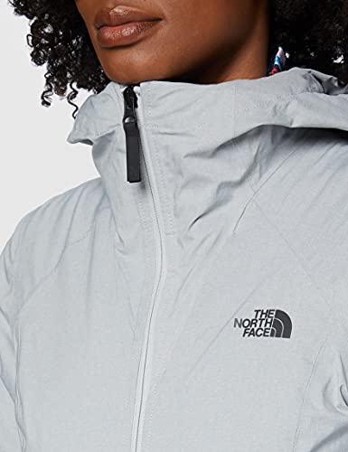 The North Face W Tri Jkt Chaqueta Thermoball Triclimate, Mujer, TNF Light Grey Heather, L