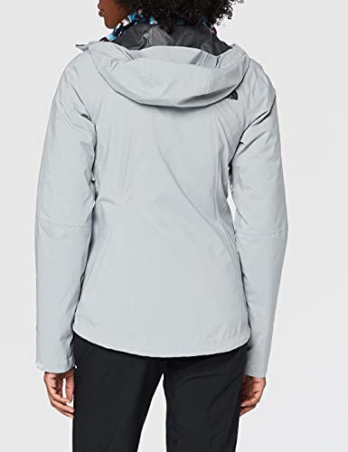 The North Face W Tri Jkt Chaqueta Thermoball Triclimate, Mujer, TNF Light Grey Heather, L