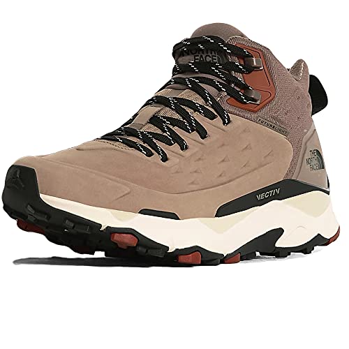 The North Face Zapatillas VECTIV EXPLORIS Mid FUTURELIGHT Lthr código 5G39-1X3, Marrón y negro., 44 EU