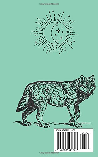 The wolf may lose his teeth, but never his nature.: lined Notebook, journal gift.