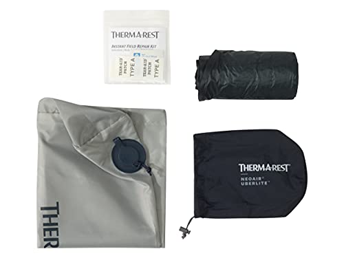 Therm-a-Rest Neoair Uberlite Regular Wide - Colchón de aire térmico, color azul, tamaño 183 cm