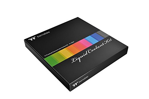Thermaltake TT Premium Concentrate - Concentrado de Color anticorrosión para los Sistemas de refrigeración líquida (Pack de 9) Multicolor