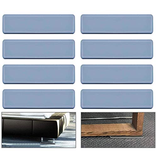 TheStriven 8 piezas Deslizadores de Muebles Almohadillas para Mover Muebles Protectores de Piso die Deslizadores Patín Deslizador para Muebles Deslizadores de Teflón para Silla, Mesa, Sofá (B)