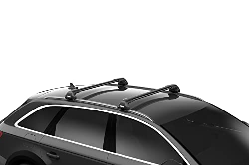 THULE 721320 WingBar Edge 86 - Barras de Techo, color Negro, 86 cm