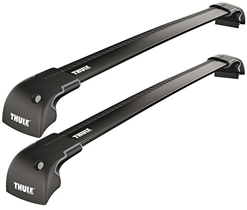 Thule 9594B Barra de Carga, Negro, S/M, Set de 2