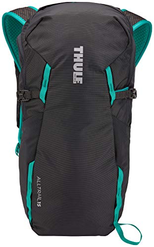 Thule AllTrail Mochila de senderismo unisex, obsidiana/Bluegrass, 15 L