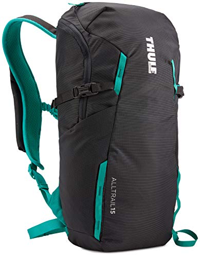 Thule AllTrail Mochila de senderismo unisex, obsidiana/Bluegrass, 15 L