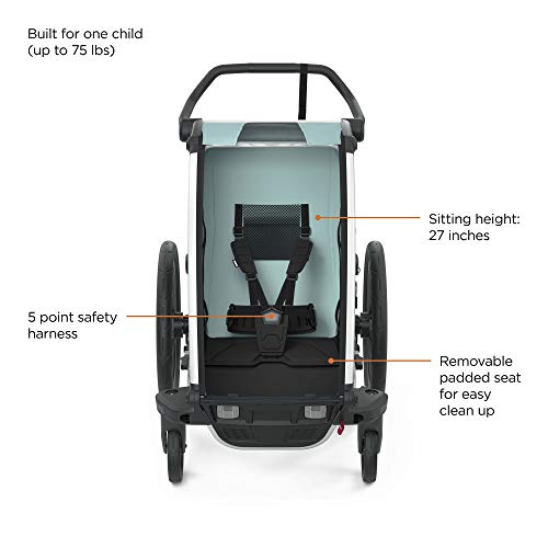 Thule Carro Cross Multisport Remolque y Cochecito, Alaska, Single