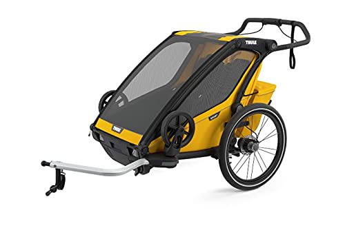 Thule, Chariot Sport 2, Remolque/Cochecito, Los Espectros Amarillo, Uni, Unisex-Adulto