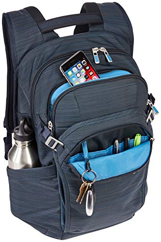 Thule Construct, Mochila para Ordenador portátil Unisex Adulto, Azul Carbón, One Size