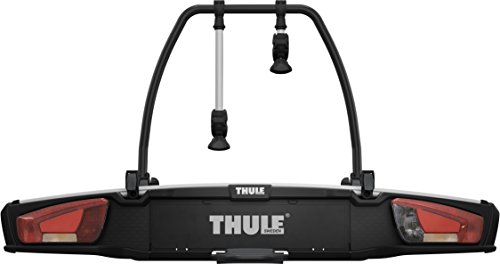 Thule VeloSpace XT 2, El portabicicletas versátil para todo tipo de bicicletas, desde bicicletas eléctricas y fatbikes