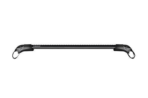Thule WingBar Edge Black – Edition 90400919 Sistema completo incluye soportes de candado para Mitsubishi ASX – de la Carga Silencioso y segura