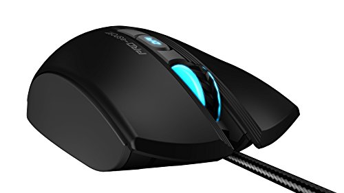 ThunderX3 TM40- Ratón gaming profesional-(Sensor AVAGO 9800, Retroiluminación LED, Interruptor Omron, Personalización absoluta) Color Negro