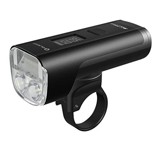 Tidusky OLIGHT ALLTY 2000 - Luz para bicicleta superbrillante de 2000 lúmenes, LED IPX5, impermeable, multifuncional recargable, USB, luz para bicicleta, con caja de batería