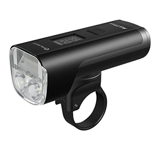 Tidusky OLIGHT ALLTY 2000 - Luz para bicicleta superbrillante de 2000 lúmenes, LED IPX5, impermeable, multifuncional recargable, USB, luz para bicicleta, con caja de batería