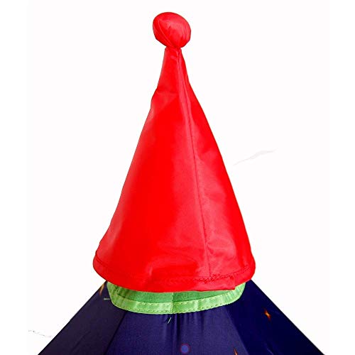 Tienda De Juegos Para Niños Casa De Juegos Interior Para Niños Tienda De Castillo Cósmico Tienda De Campaña De Lona De Algodón Plegable Tipi Con Bolsa De Transporte Juguetes Para Niñas / Niños Niños