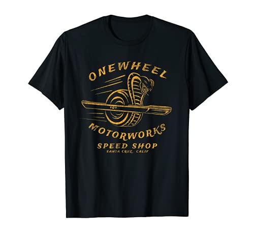 Tienda de velocidad de OneWheel Motorworks Santa Cruz, California Camiseta