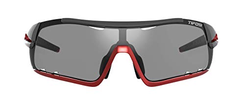 Tifosi Gafas de sol unisex Davos Fototec para adultos, color rojo