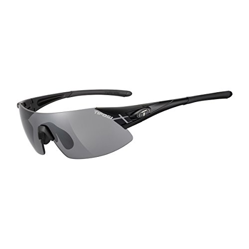 Tifosi Gafas de sol unisex Podium XC para lentes intercambiables, color negro mate, talla única