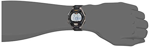 Timex T5E901 - Reloj multifunción Unisex, Color Negro y Gris