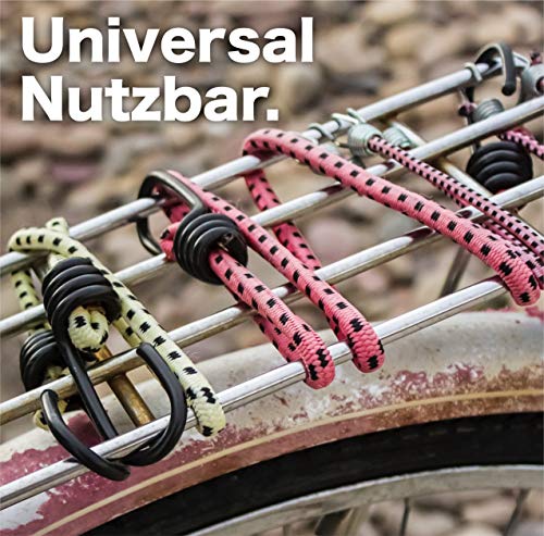 Cinturón de sujeción cinturón banda tensora goma banda de equipaje para portabultos bicicleta con gancho