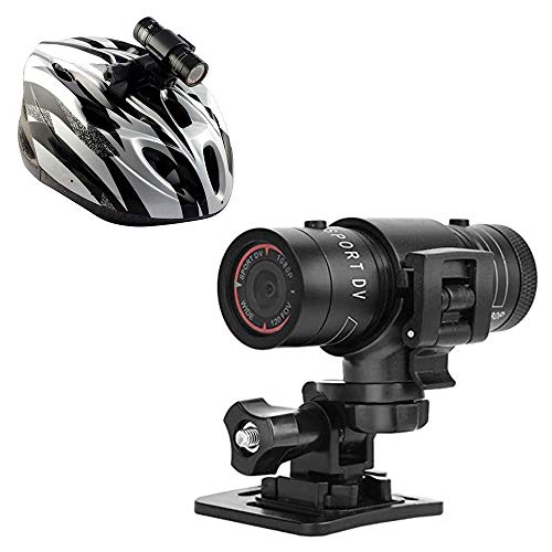 TKMARS Mini Deportes cámara 1080p Full HD acción Impermeable Deporte Casco Moto Casco cámara de vídeo DVR AVI Video Camcorder Ayuda 32 GB TF Tarjeta Ideal para Escalada Esquí Equitación