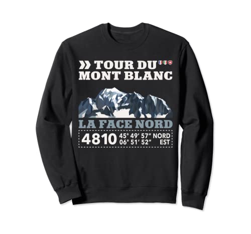 TMB Tour du Mont Blanc Montaña de Francia Cool Sudadera