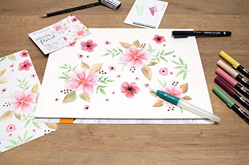 Tombow WCS-FL - Set de acuarela floral