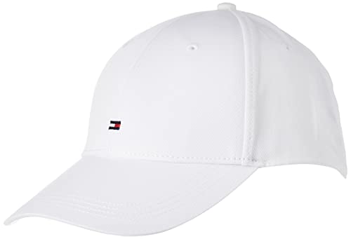 Tommy Hilfiger BB Cap Gorra, Blanco (Classic White 100), Talla Unica para Hombre