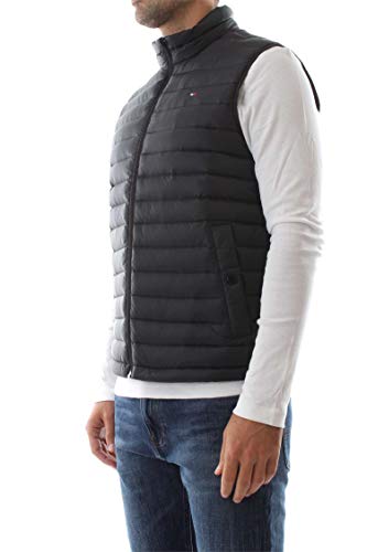 Tommy Hilfiger Core LW Packable Down Vest Chaleco, Negro (Jet Black 083), X-Large para Hombre