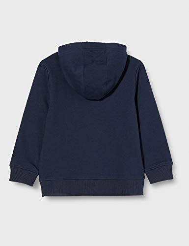 Tommy Hilfiger Essential Hoodie Diseño con Capucha, Twilight Navy, 8 años para Niños