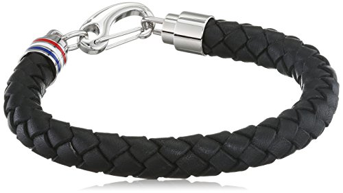 Tommy Hilfiger Jewelry - Pulsera de Acero Inoxidable con Cierre de mosquetón (205 cm)