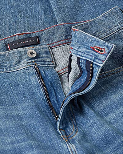 Tommy Hilfiger Regular Mercer STR Ind Jeans, Vermont Indigo, W32 / L34 para Hombre