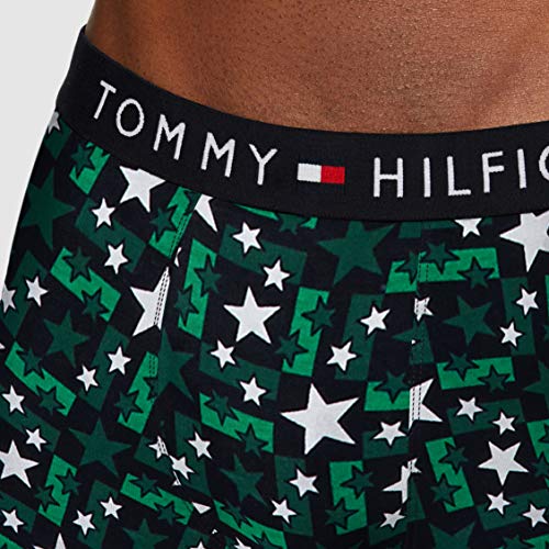 Tommy Hilfiger Trunk Print Ropa Interior, Star Squares Terrain, SM para Hombre