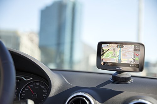 TomTom GO 520 - GPS para coche, 5 pulgadas, llamadas manos libres, Siri, Google Now, actualizaciones Wi-Fi, traffic para toda la vida mediante smartphone y mapas mundiales, mensajes de smartphone