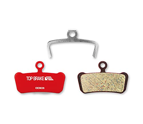 Top Brake Pastillas de Freno de Disco Bicicleta para AVID Elixar 7 Trail/Elixir 9 Trail/XO Trail SRAM G2,Guide R/RS/RSC Ultimate (Performance - Rojo)