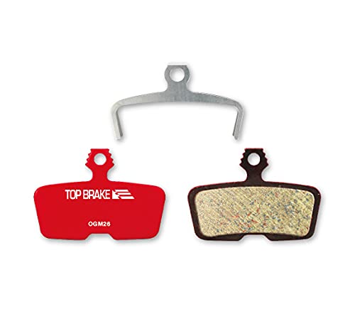 Top Brake Pastillas de Freno de Disco Bicicleta para AVID SRAM Code R/RE/RSC, Guide RE (Performance - Rojo)