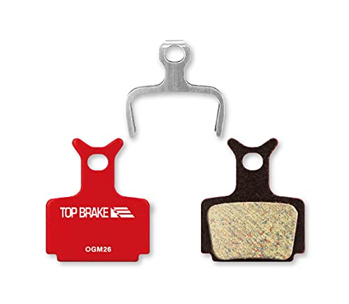 TOP BRAKE pastillas de freno de disco bicicleta para FORMULA Mega/The One/ R1/ RO/RX/ T1/ R1 Racing/ RR1/C1/CR3 (Performance - Rojo)