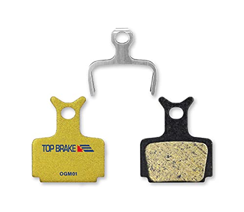 TOP BRAKE pastillas de freno de disco bicicleta para FORMULA Mega/The One/ R1/ RO/RX/ T1/ R1 Racing/ RR1/C1/CR3 (Premium E+ - Dorado)