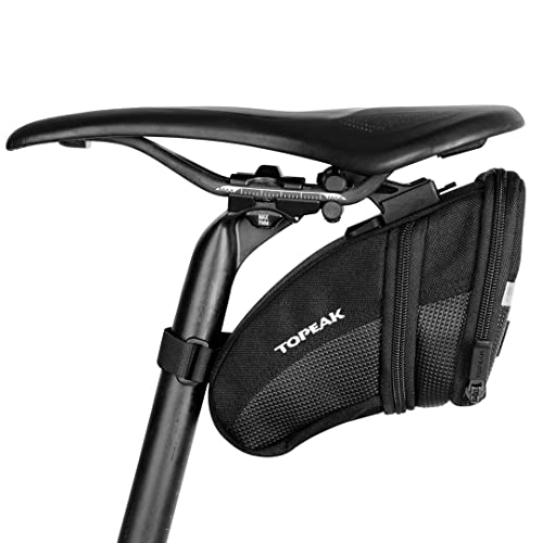 Topeak Aero Wedge Pack (QuickClick) - Bolsa para sillín de bicicletas( 15 x 7 ), talla Micro