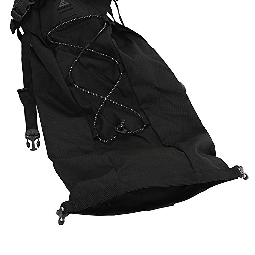 Topeak BACKLOADER 15L Mochila de Mountain Bike Ciclismo, Adultos Unisex, Negro, Talla Única, 67 (max) x 28 x 18 cm 26.4” x 11” x 7.1”