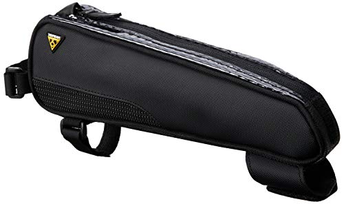 TOPEAK Bolsa para Bicicleta Fastfuel Tribag, para el Cuadro, Color Negro, tamaño 29x5.5x8.5 cm, 0.7 L