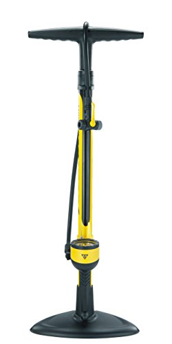 Topeak Joe Blow Sport II - Bomba de Suelo para Bicicleta, Color Amarillo, 67,8 x 25,3 x 11,7 cm